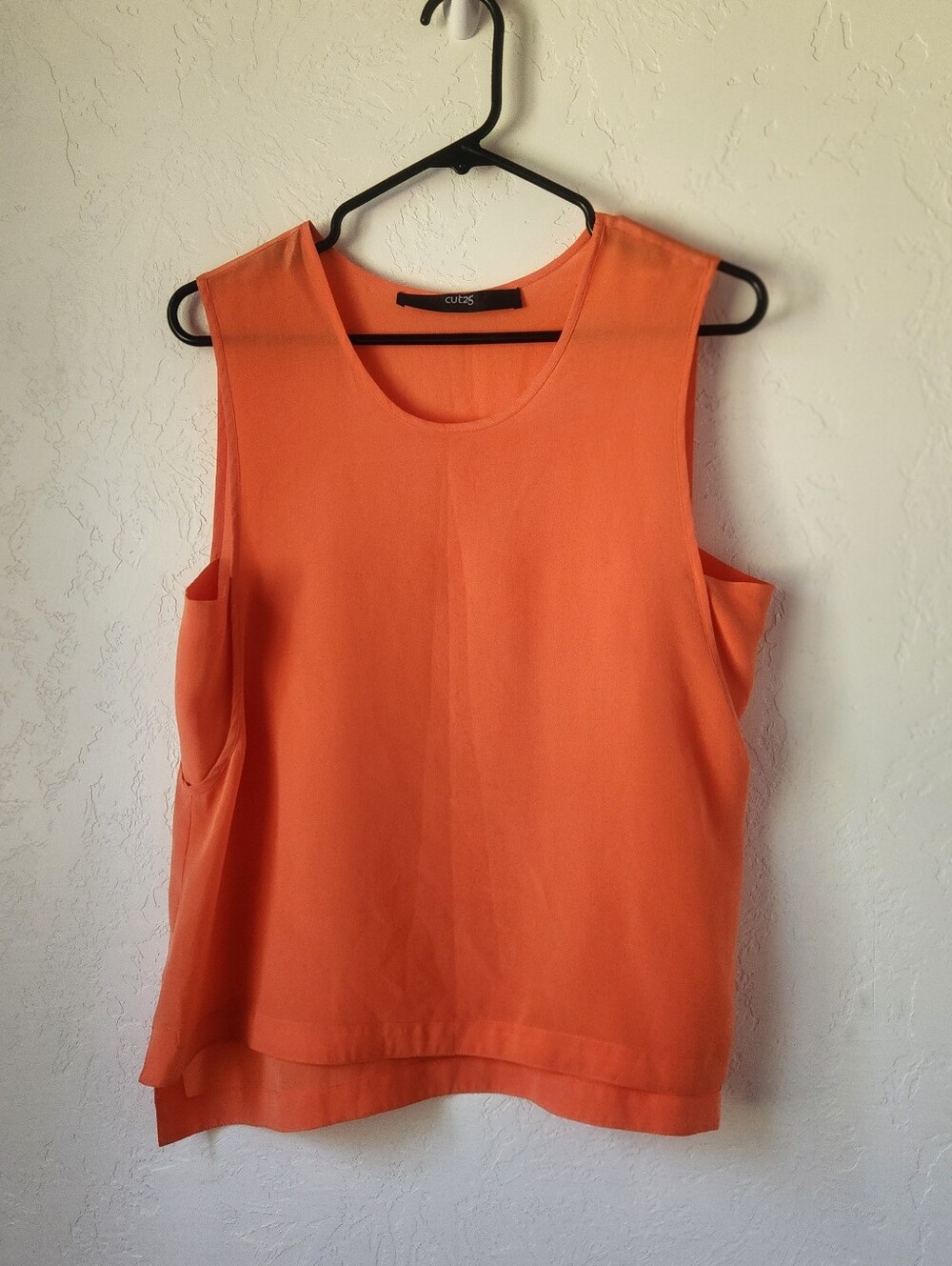 Cut25 100% Silk Tank Top